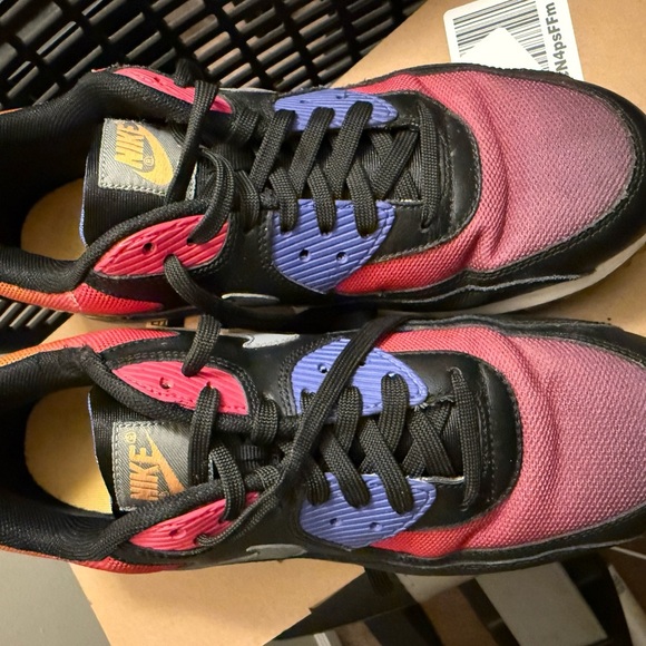 Rare Nike Air Max 90 SD Gradient Black Persian Violet Men's Sneakers, Size 9.5 - Picture 4 of 9